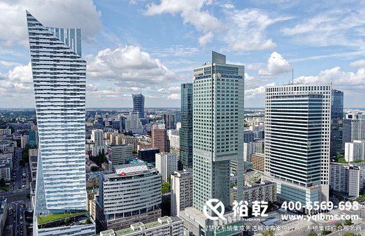 智能化集成系統(tǒng)，大型建筑，自動化管理，節(jié)能增效，科技感